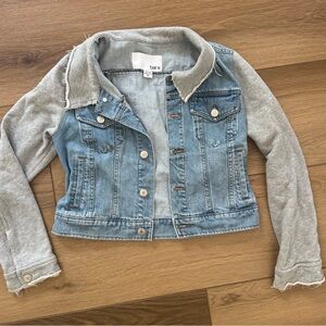 Bar III Women’s XS Denim and Gray Jacket